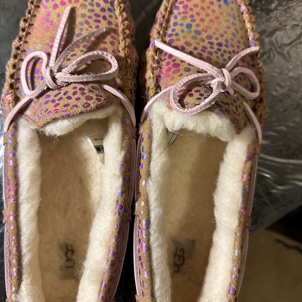 UGG Multicolor Dotted Moccasins .